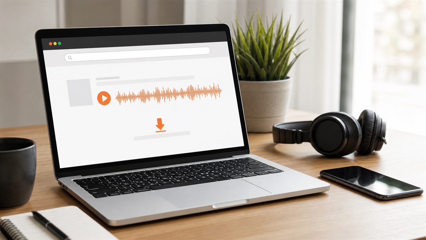 Download SoundCloud without an account using a browser